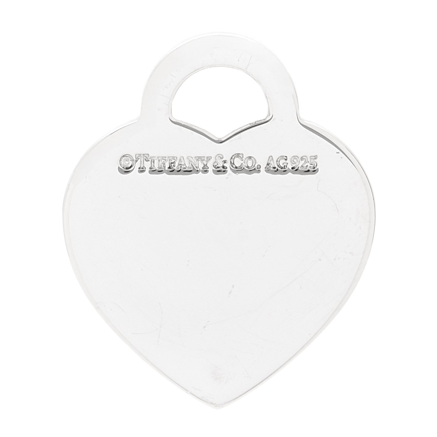 Tiffany Sterling Silver Return to Tiffany Heart Pendant 3 of 4