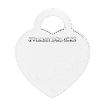Tiffany Sterling Silver Return to Tiffany Heart Pendant 3 of 4