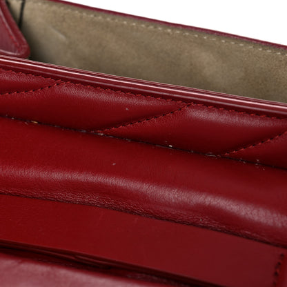 Chloe Calfskin Quilted Mini Drew Bijou Shoulder Bag Red 13 of 22