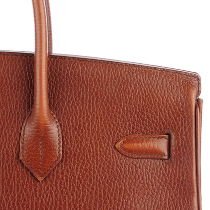 Hermes Ardennes Birkin 35 Noisette 8 of 25