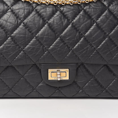 Chanel Aged Calfskin Quilted 2.55 Reissue 226 Flap Black 16 of 16