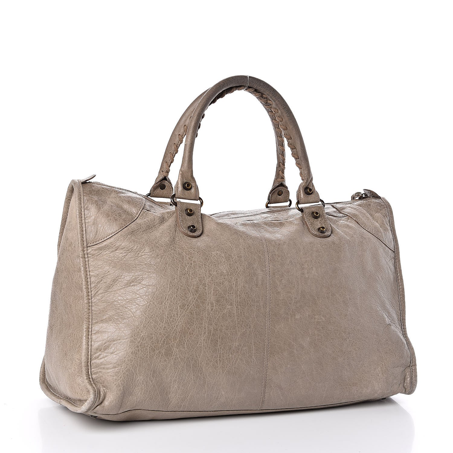 Balenciaga Agneau Classic Hardware Work Papyrus 3 of 13