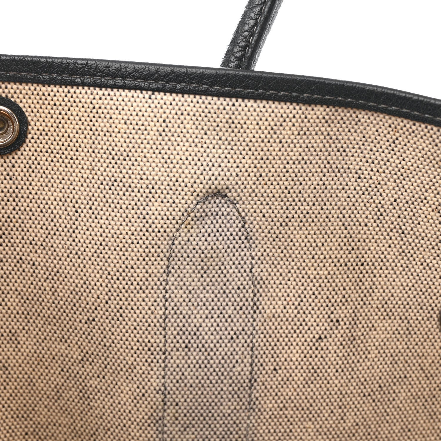 Hermes Toile Buffle Skipper Garden Party 36 MM Tote Black 12 of 15