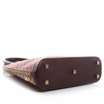 Louis Vuitton Mini Monogram Alma Haut Cherry 4 of 7