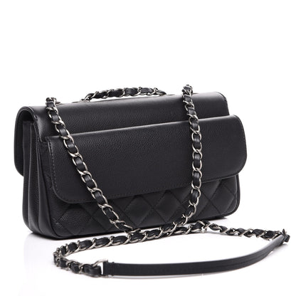 Chanel Caviar All About Flap Bag Black 3 of 7