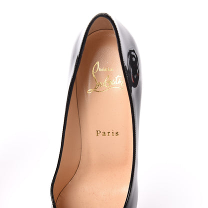 Christian Louboutin Patent New Simple 120 Pumps 36 Black 7 of 7