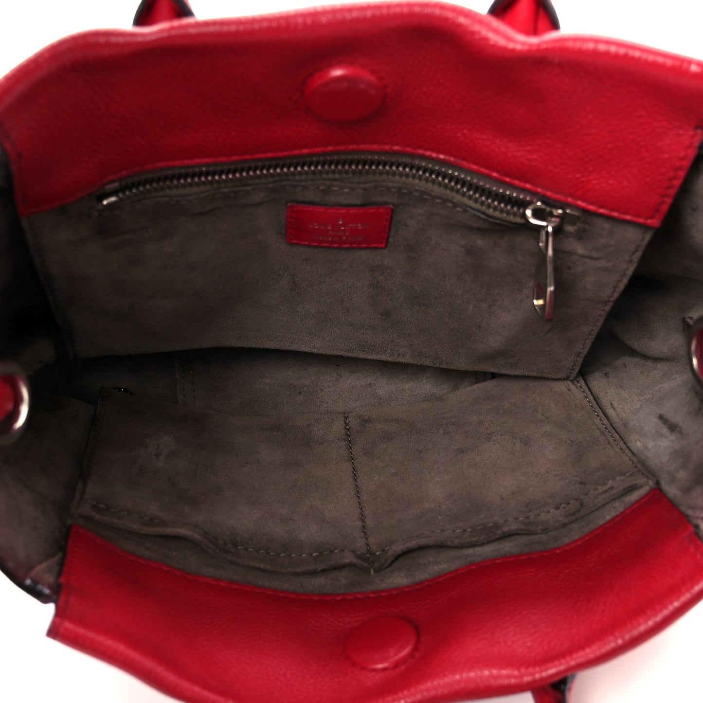 Veau Cachemire Tote W BB Framboise