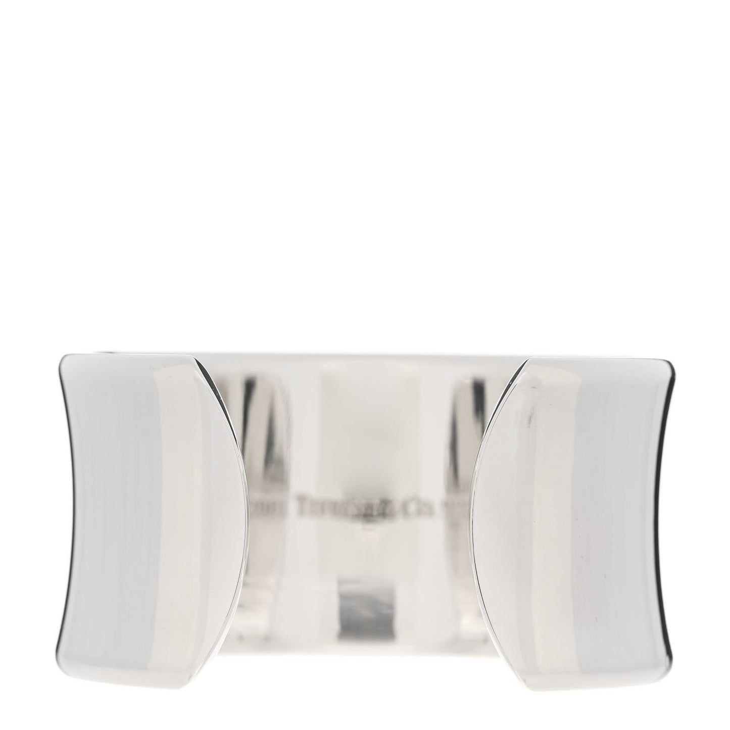 Sterling Silver Wide 1837 Cuff Bracelet