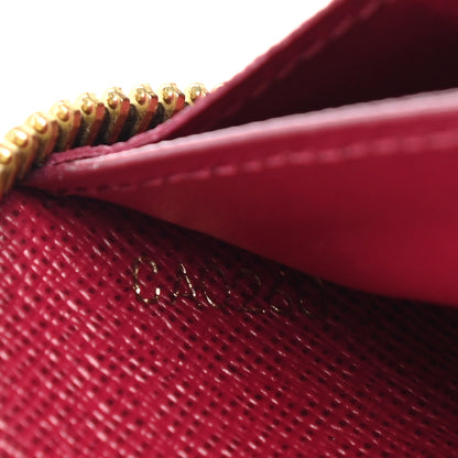 Louis Vuitton Monogram Clemence Wallet Fuchsia 7 of 8