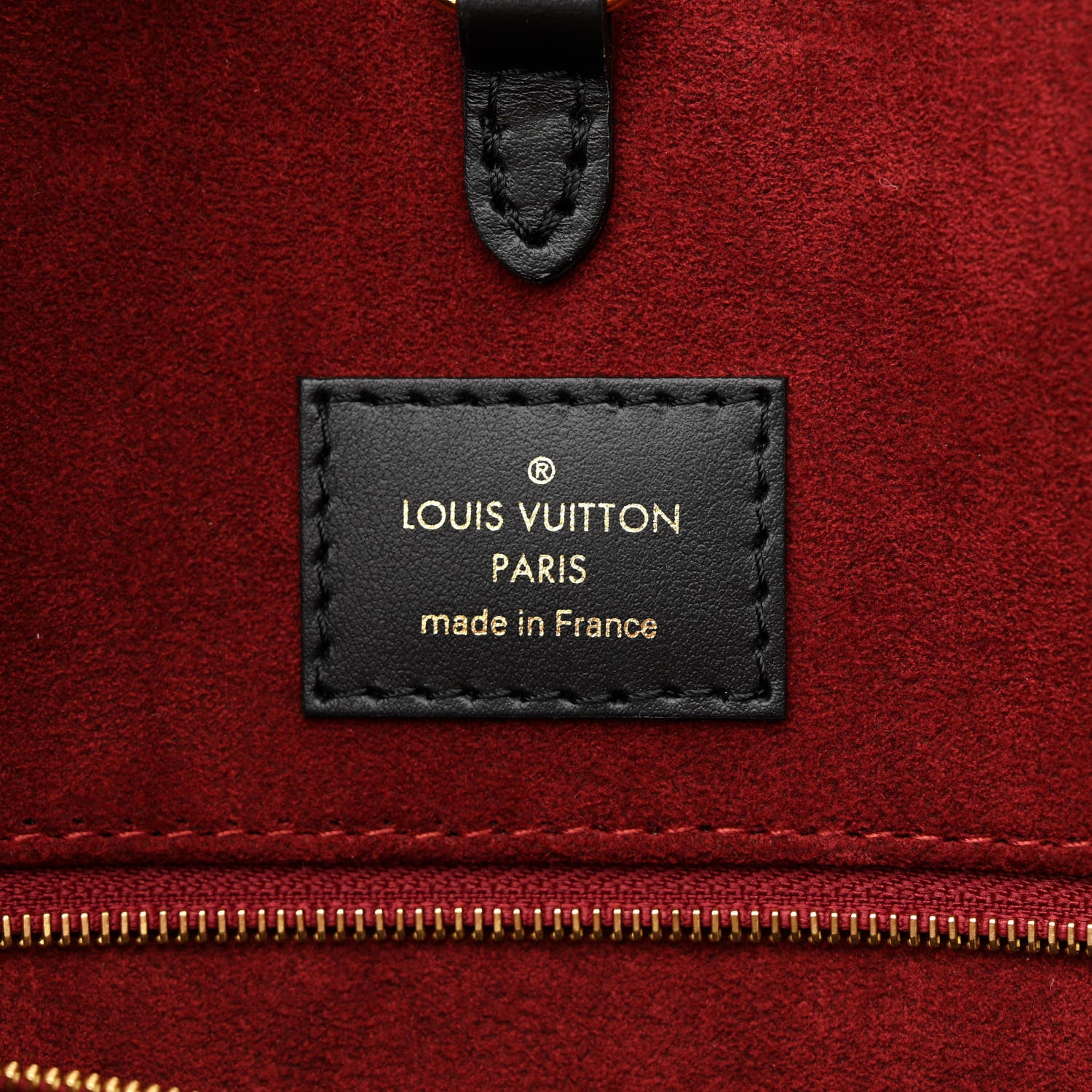 Louis Vuitton Empreinte Monogram Giant Onthego MM Black Beige 6 of 9