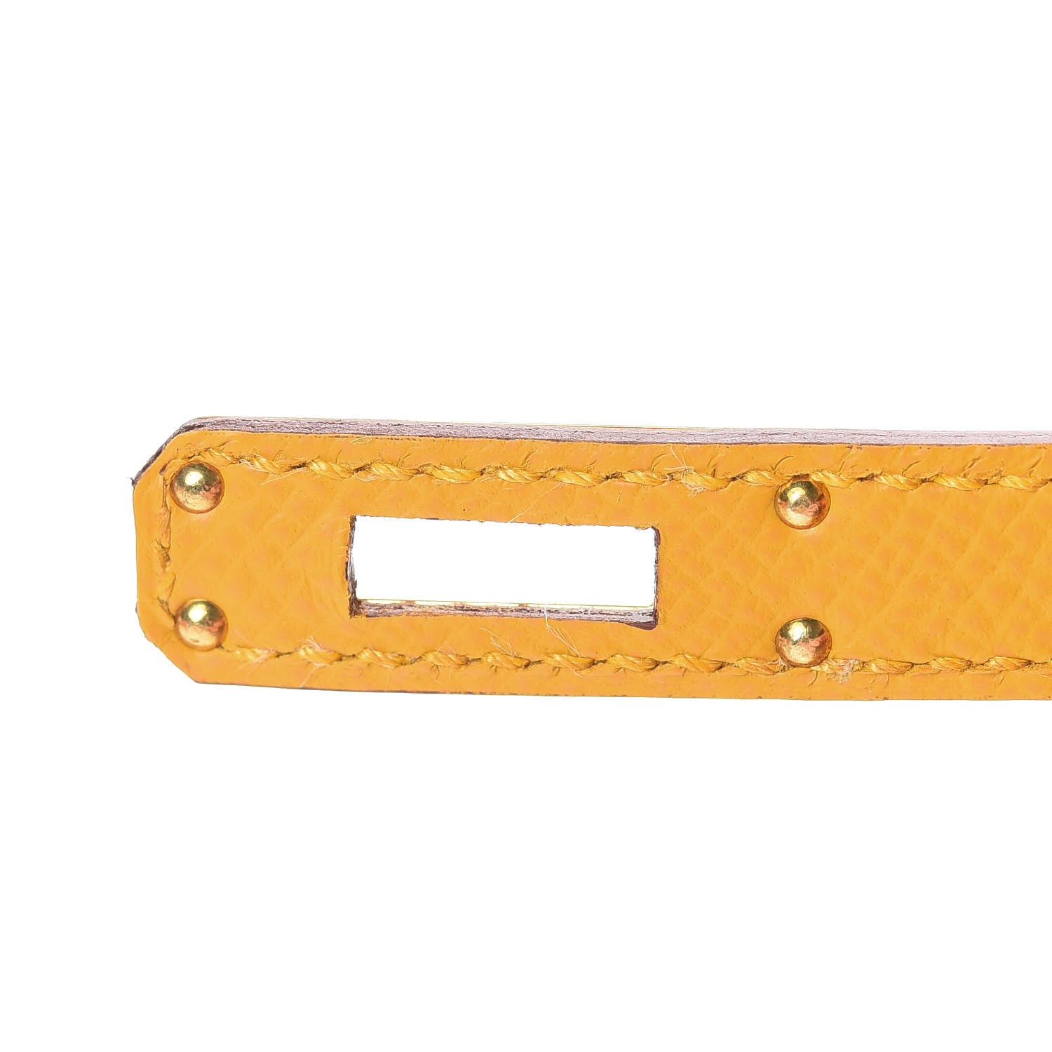 Hermes Epsom Kelly Sellier 25 Jaune Ambre 32 of 41