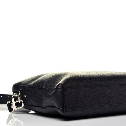Louis Vuitton Taurillon Victor Briefcase Black 9 of 10