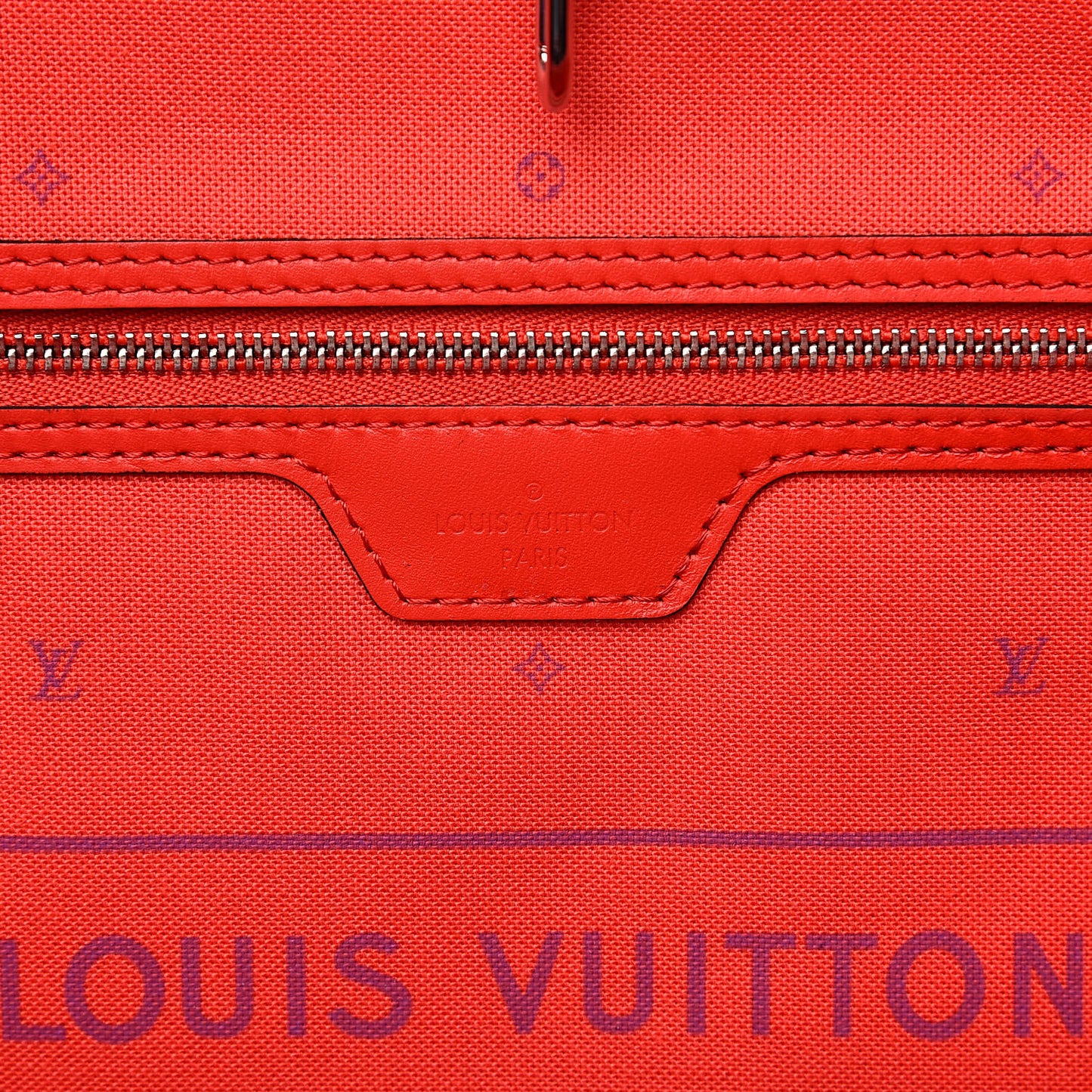 Monogram Escale Neverfull MM Rouge