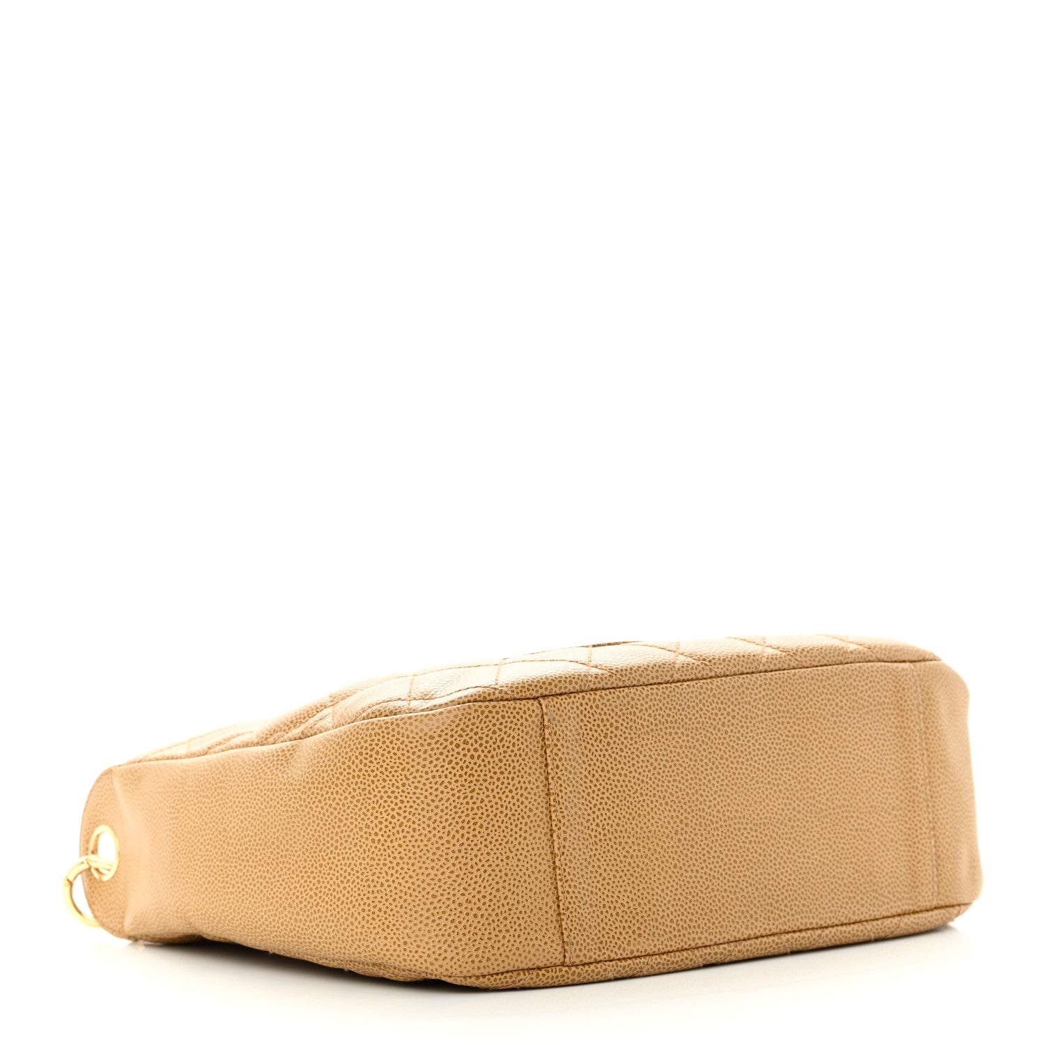 Chanel Caviar Quilted Timeless CC Shoulder Bag Beige 4 of 13