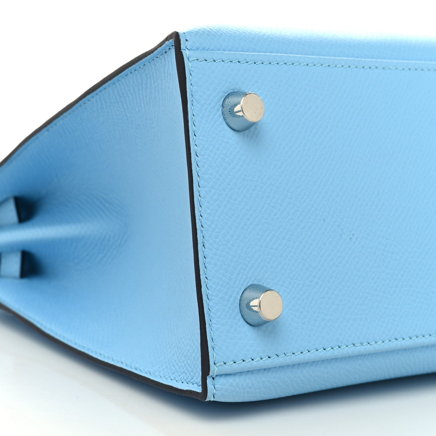 Hermes Epsom Kelly Sellier 25 Celeste 8 of 10