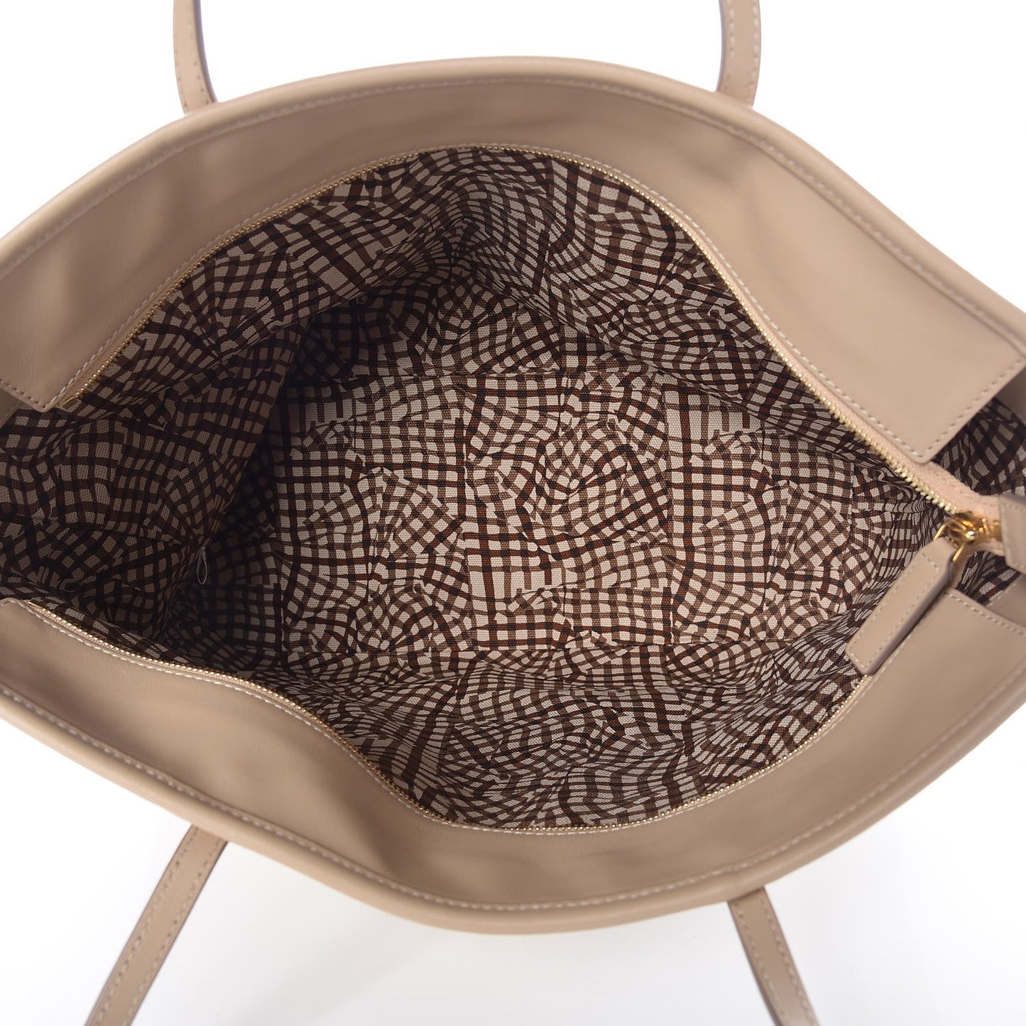 Visetos Medium Anya Shopping Tote Beige