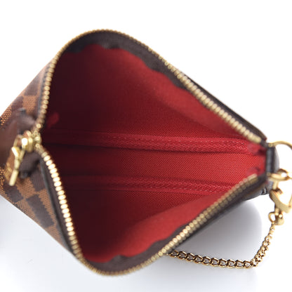 Louis Vuitton Damier Ebene Mini Pochette Accessories 6 of 7