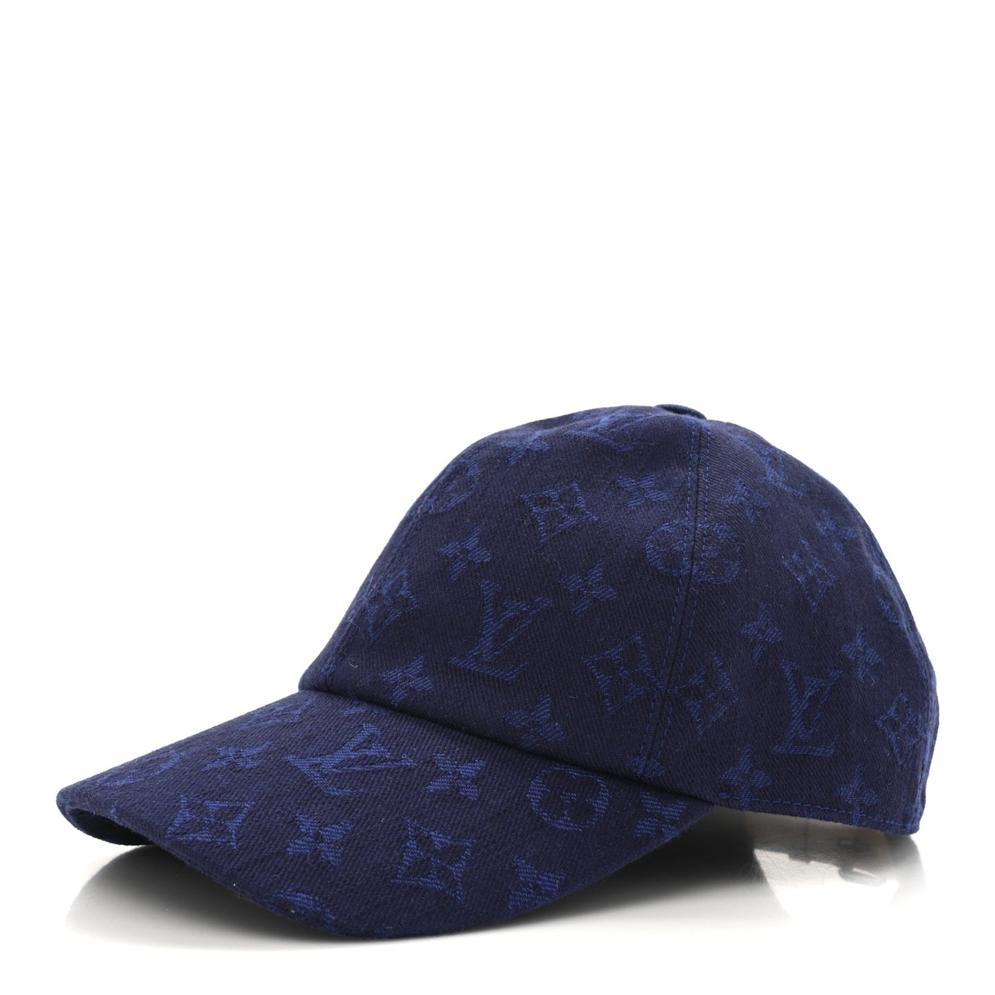 Iconic Monogram Baseball Cap Blue