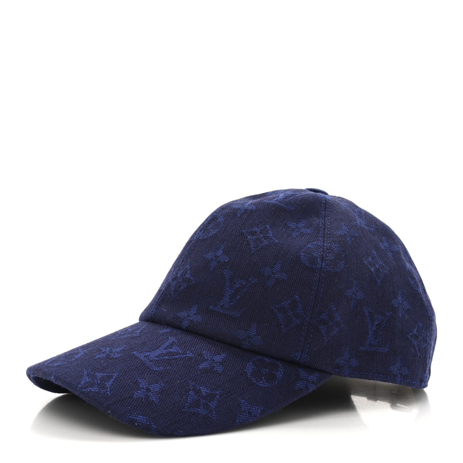 Louis Vuitton Iconic Monogram Baseball Cap Blue 1 of 9