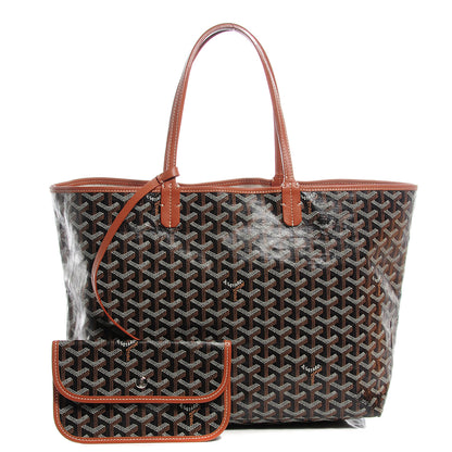 Goyard Goyardine Saint Louis PM Black Gold 1 of 8