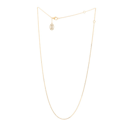 Cartier 18K Yellow Gold Chain Necklace 2 of 5