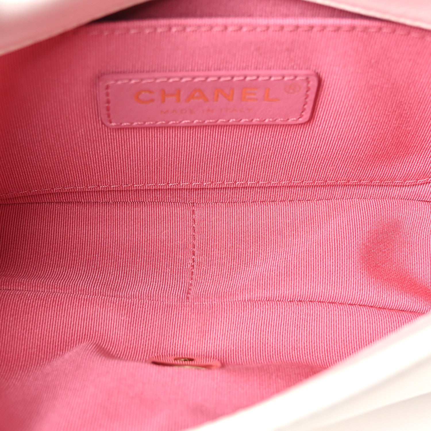 Chanel Lambskin Small Entwined Chain Flap White Multicolor 5 of 10