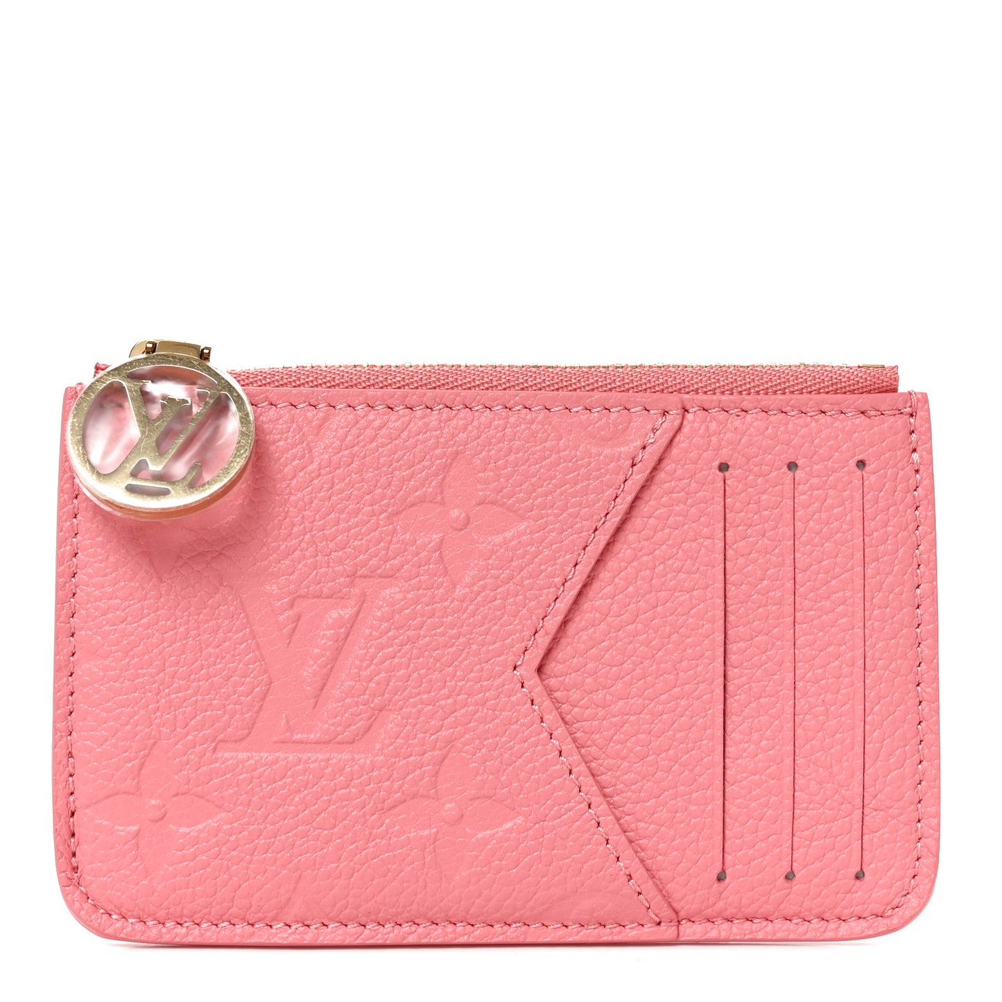 Empreinte Monogram Zipped Romy Card Holder Tender Bliss