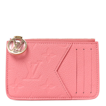 Louis Vuitton Empreinte Monogram Zipped Romy Card Holder Tender Bliss 1 of 5