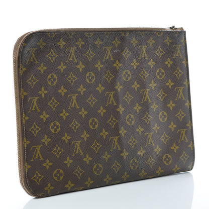 Louis Vuitton French Company Monogram Poche Documents Portfolio Case 39 3 of 12