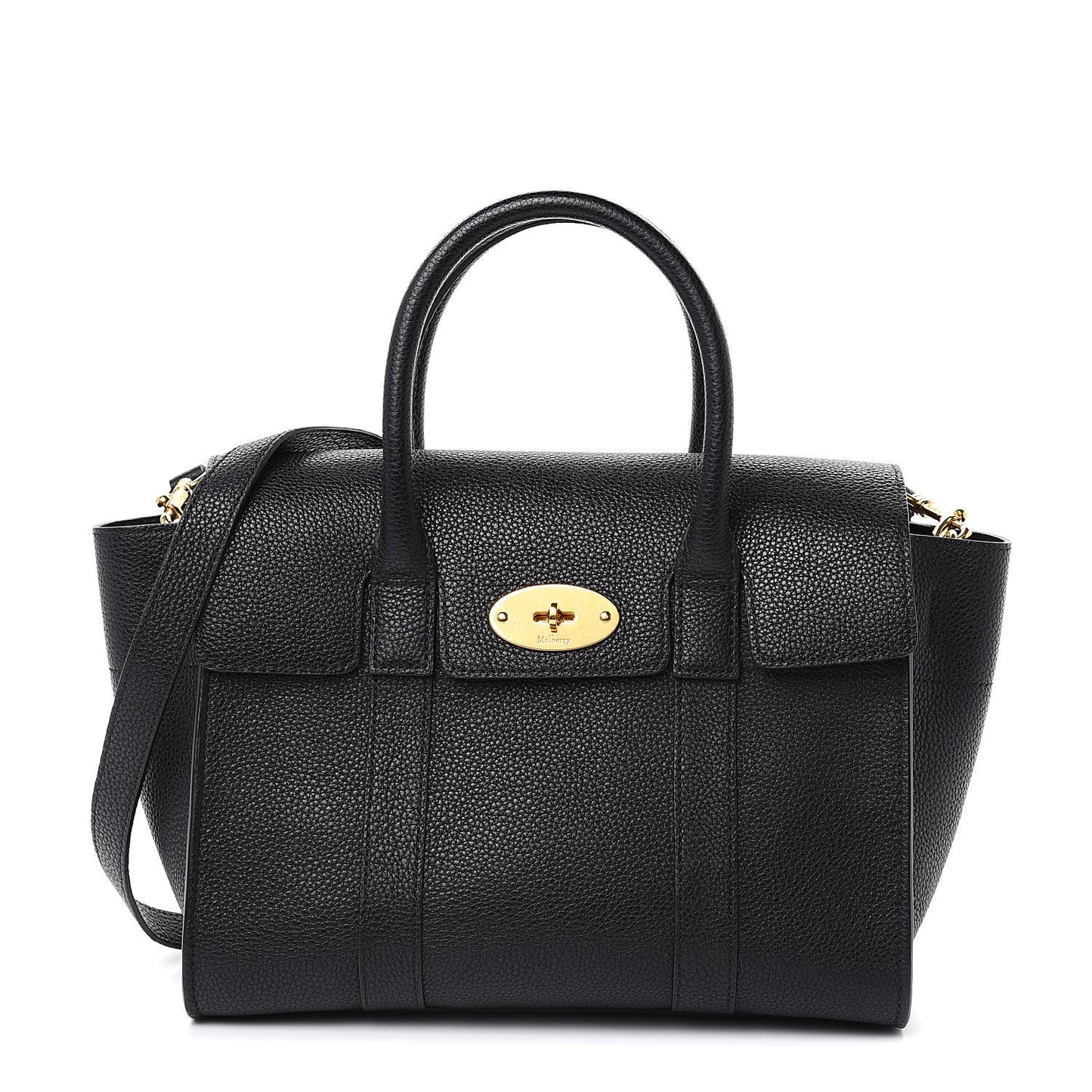 Classic Grain Small New Bayswater Black