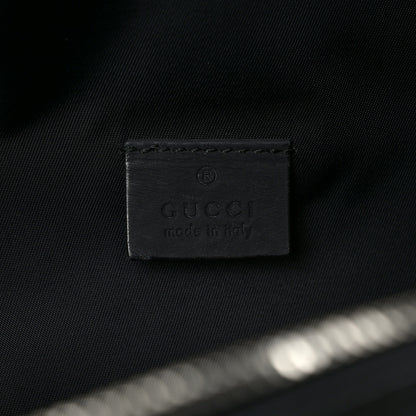 Gucci Guccissima Web Belt Bag Black 6 of 9