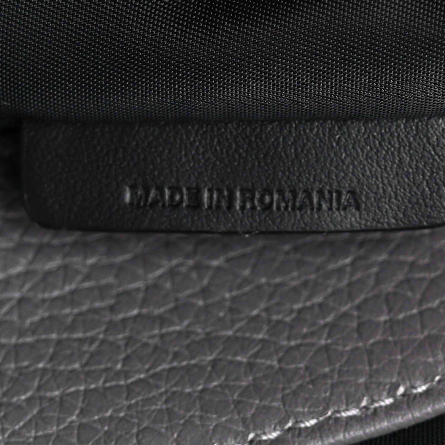 Burberry Calfskin Logo Messenger Charcoal Grey 7 of 16
