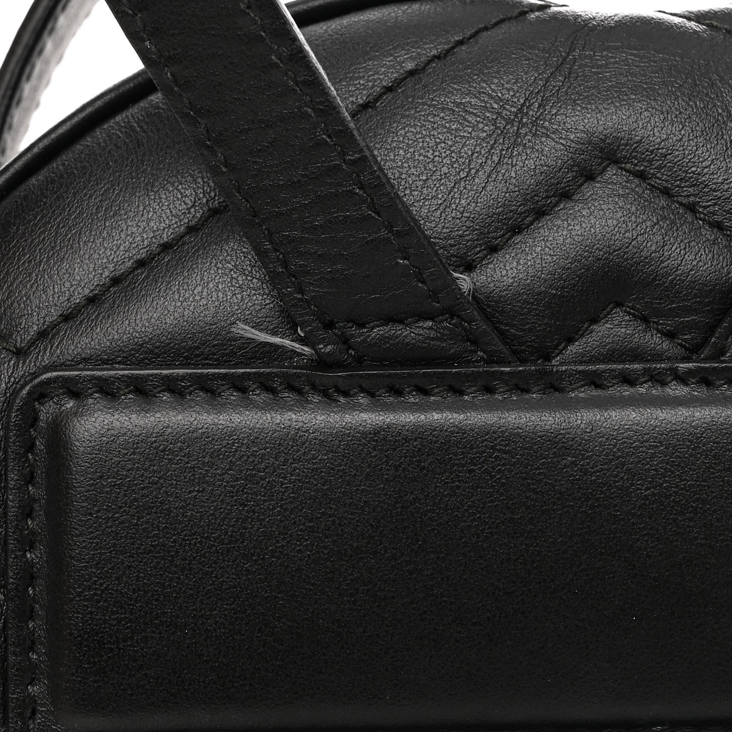 Gucci Calfskin Matelasse GG Marmont Dome Backpack Black 15 of 15
