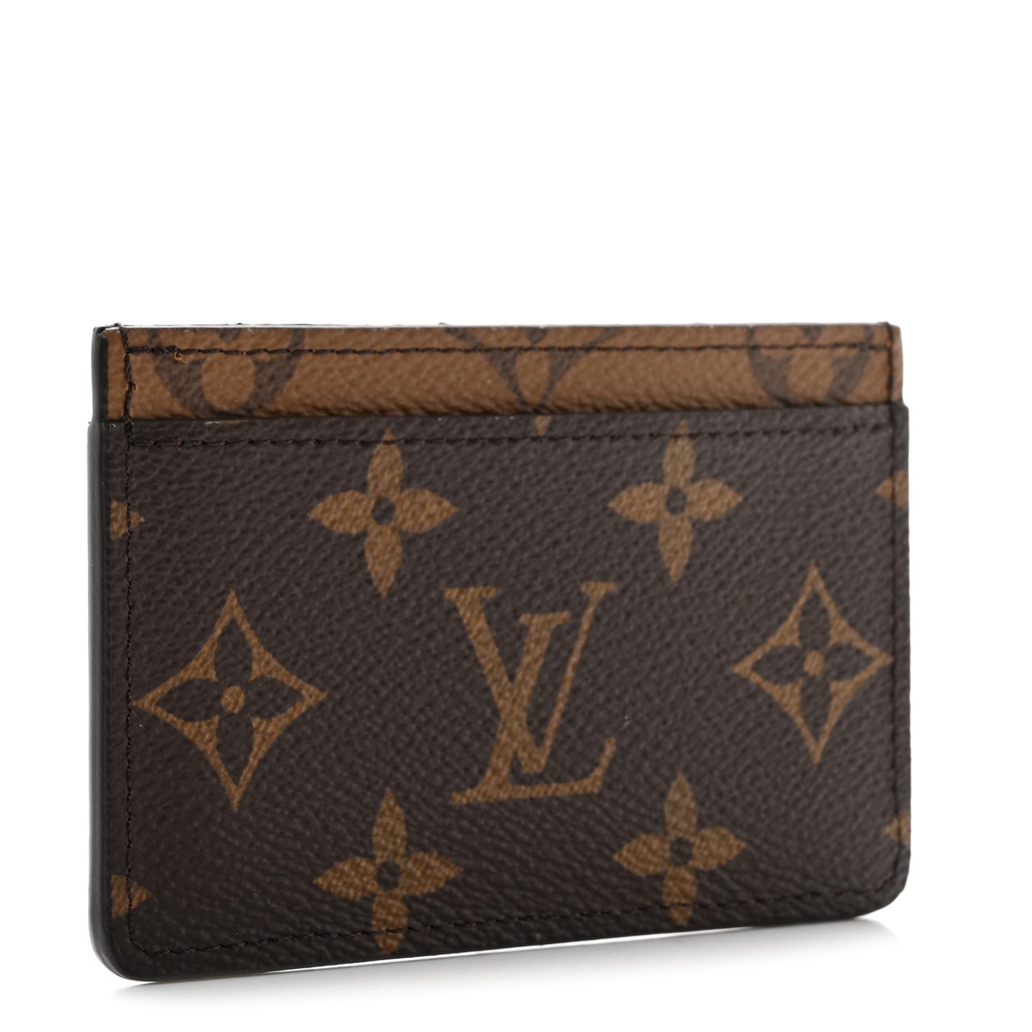 Reverse Monogram Card Holder