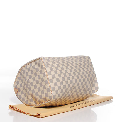 Louis Vuitton Damier Azur Speedy 35 4 of 9