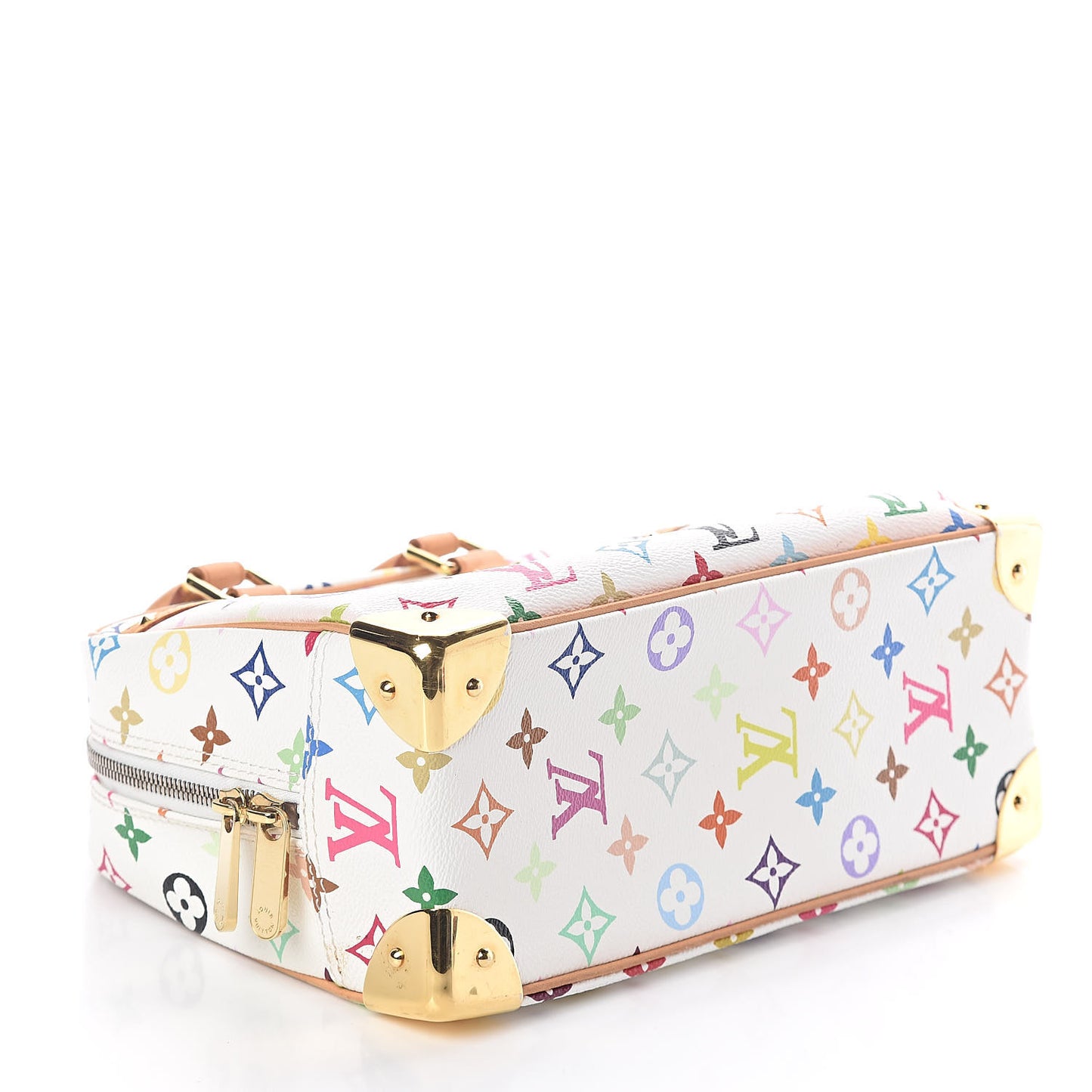 Monogram Multicolor Trouville White