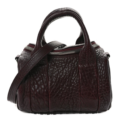 Alexander Wang Pebbled Calfskin Mini Rockie Matte Beet 1 of 8