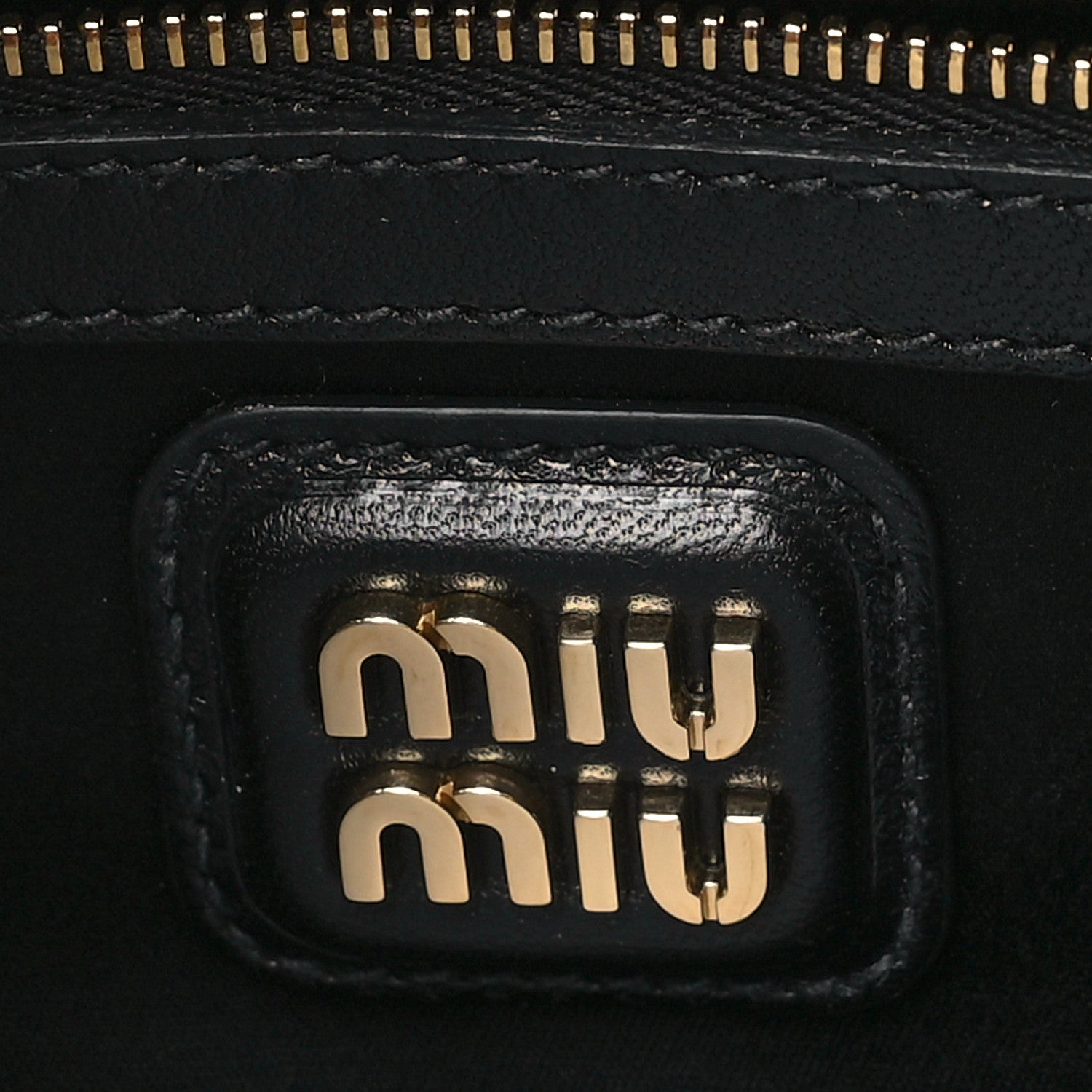Miu Miu Nappa Matelasse Regular Arcadie Top Handle Bag Black 6 of 9