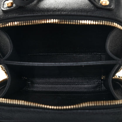Chanel Caviar Quilted Small CC Filigree Vanity Case Black 5 of 11