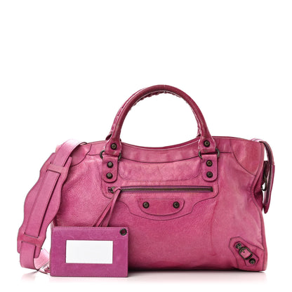 Balenciaga Agneau Classic Hardware City Magenta 1 of 21