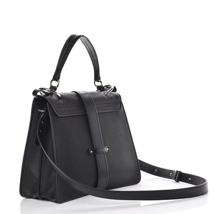 Chloe Grained Calfskin Medium Aby Day Shoulder Bag Black 3 of 11