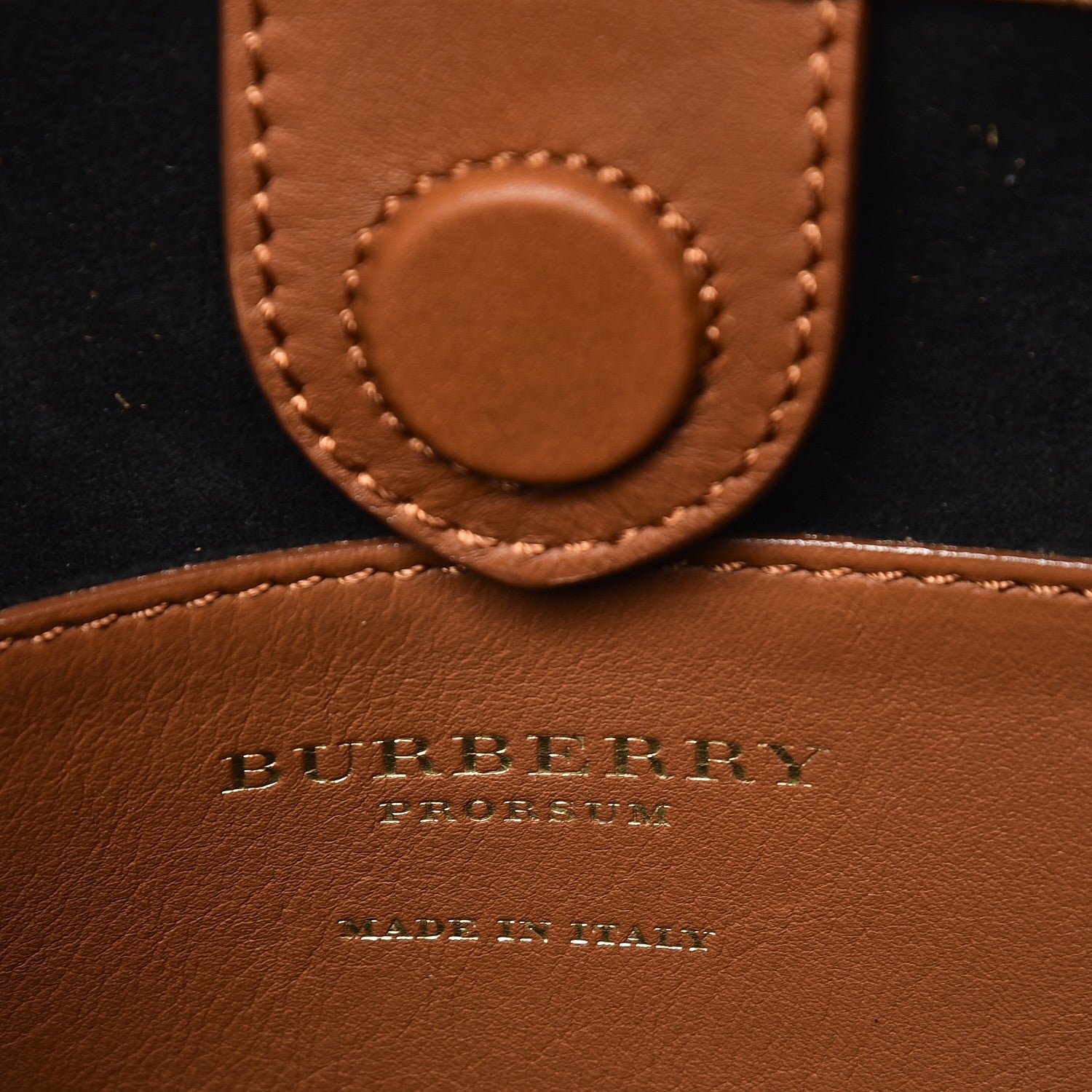 Burberry Prorsum Suede Fringe Bucket Bag Cognac 6 of 10