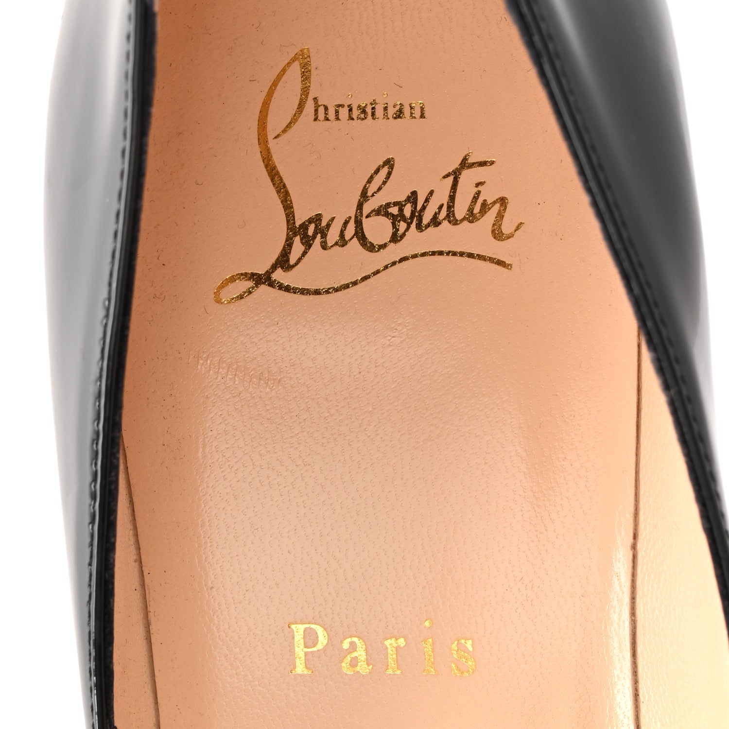 Christian Louboutin Patent New Very Prive 120 Pumps 40 Black