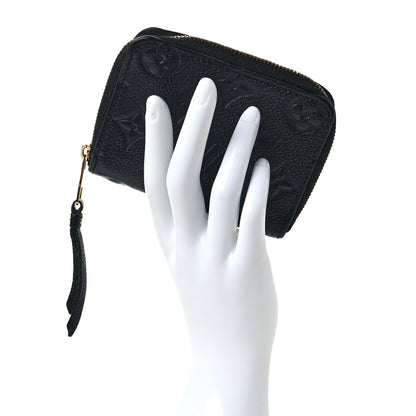 Louis Vuitton Empreinte Zippy Coin Purse Black 2 of 6