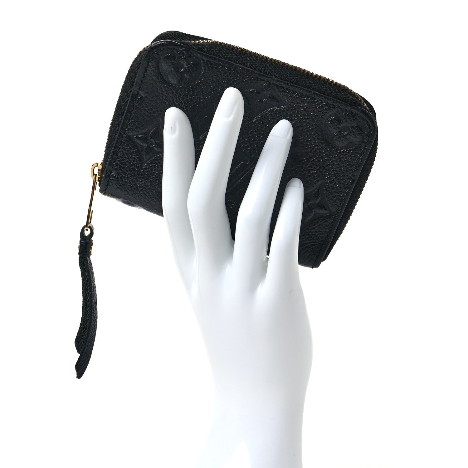 Louis Vuitton Empreinte Zippy Coin Purse Black 2 of 10