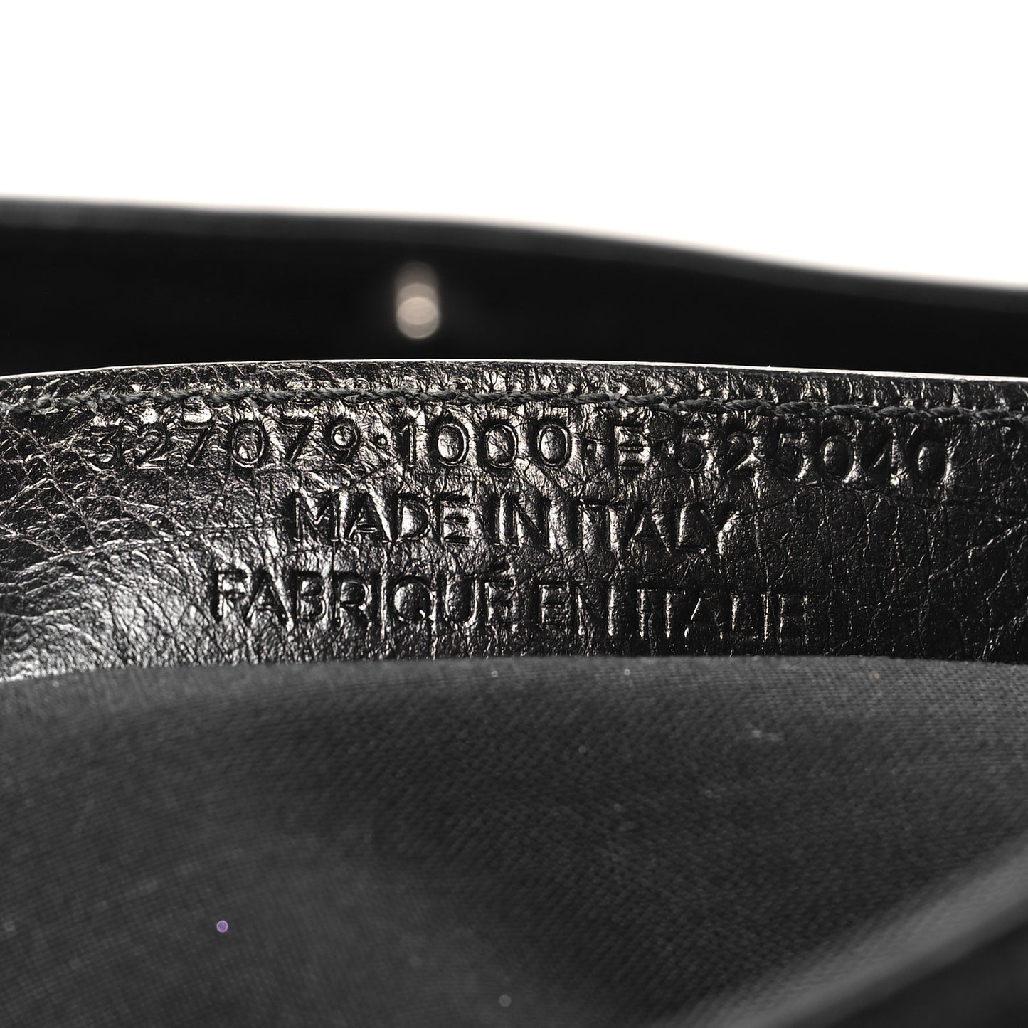 Agneau Giant 12 Silver Hardware Envelope Strap Clutch Black