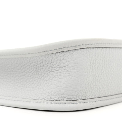 Hermes Taurillon Clemence Amazone Evelyne TPM Bleu Pale Etain 9 of 10