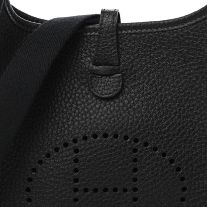 Hermes Taurillon Clemence Evelyne TPM Black 9 of 11