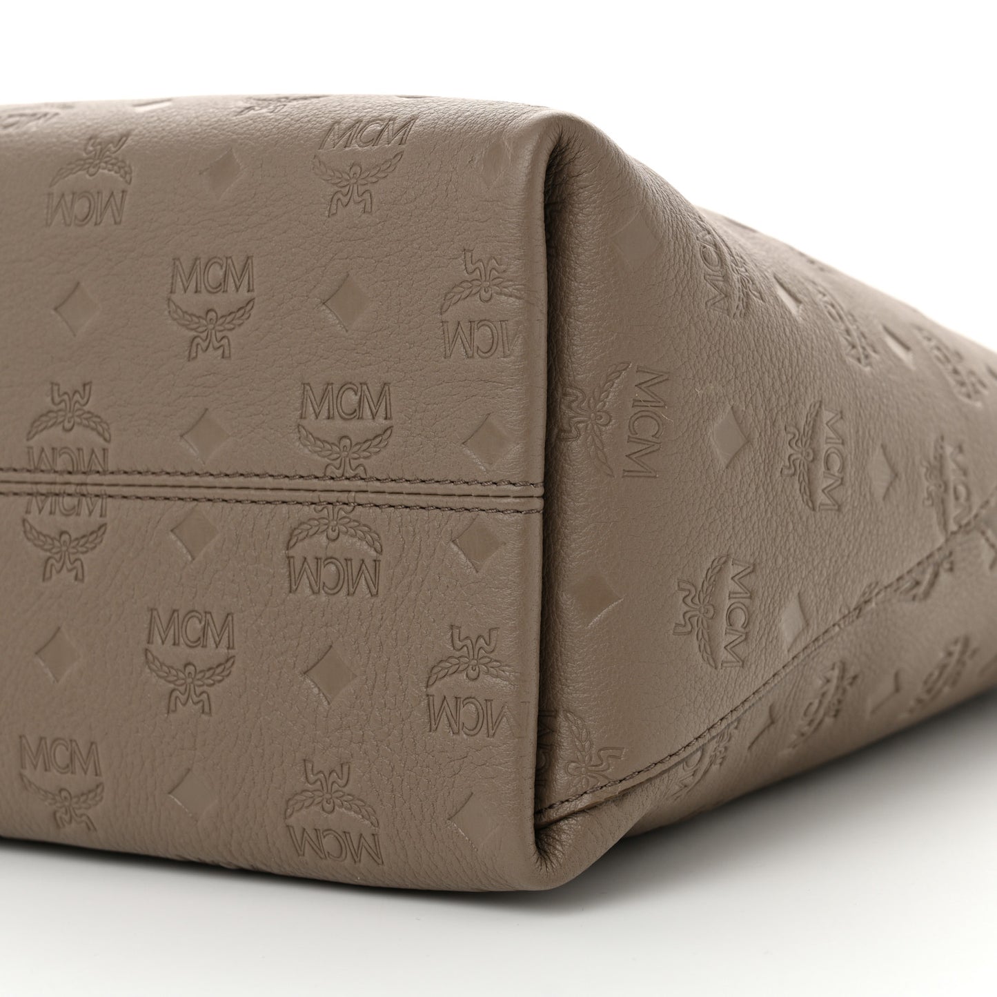 Calfskin Ottomar Monogram Medium Klara Shopper Tote Dove