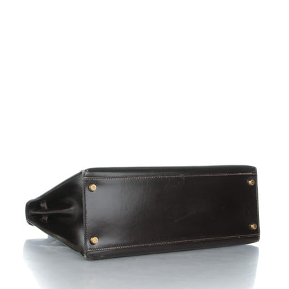 Hermes Box Kelly Sellier 32 Chocolate 5 of 25